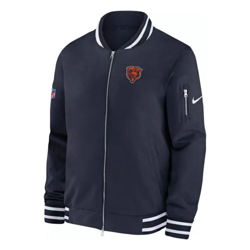 chicago-bears-sideline-coaches-bomber-jacket