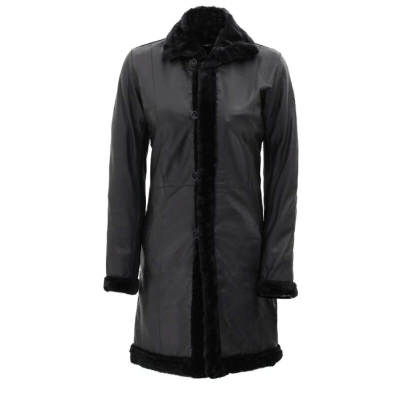 womens-black-leather-long-shearling-coat