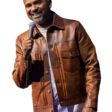 mike-epps-2024-brown-leather-jacket