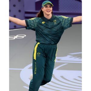 paris-olympic-2024-rachael-gunn-green-tracksuit-australian