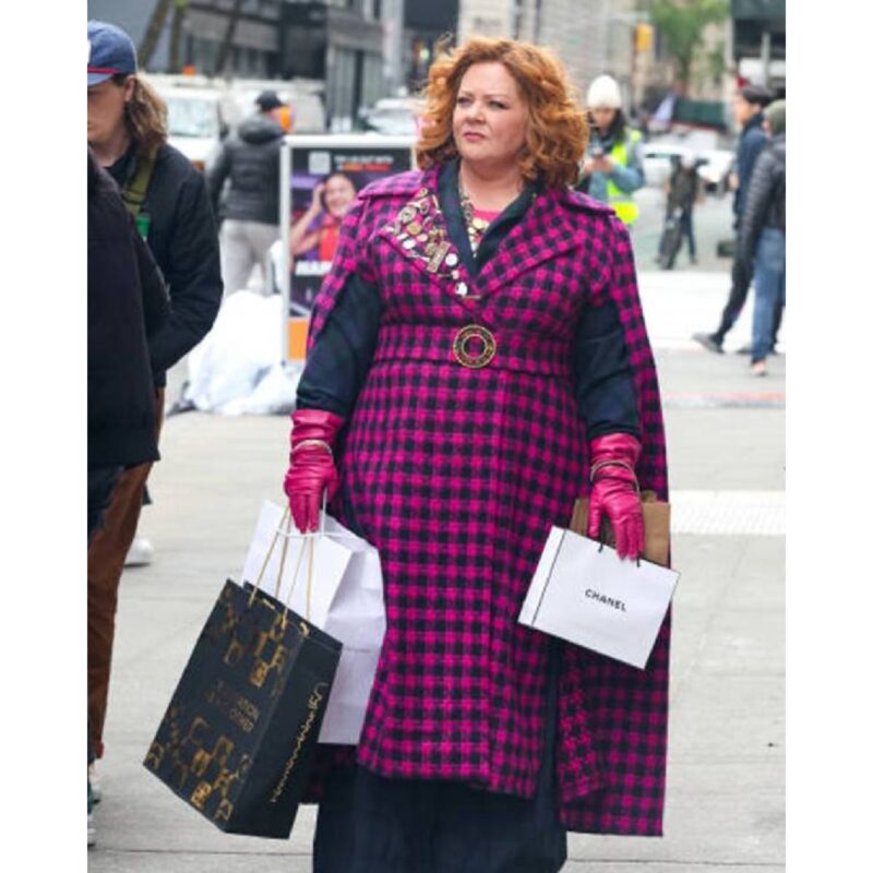 melissa-mccarthy-plaid-coat