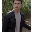 13-reason-why-clay-jensen-black-leather-jacket