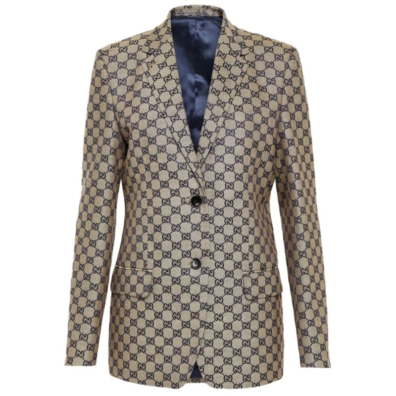 2024-dakota-johnson-festival-jacquard-brown-blazer