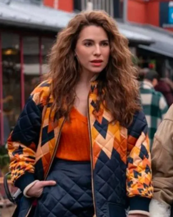 Emily-In-Paris-S4-Melia-Kreiling-Printed-Jacket