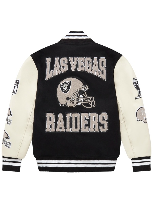 Las-Vegas-Ovo-Raiders-Black-Varsity-Jacket