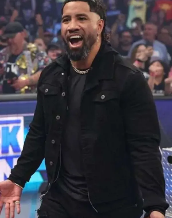 WWE Smackdown Jey USO black Jacket