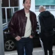 adrien-brody-footballer-maroon-leather-jacket-600x750