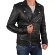 black-lambskin-leather-cafe-racer-jacket