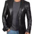 black-leather-blazer-jacket