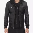 black-leather-bomber-jacket