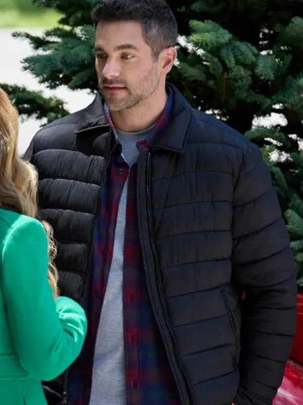 brant-daugherty-black-puffer-jacket