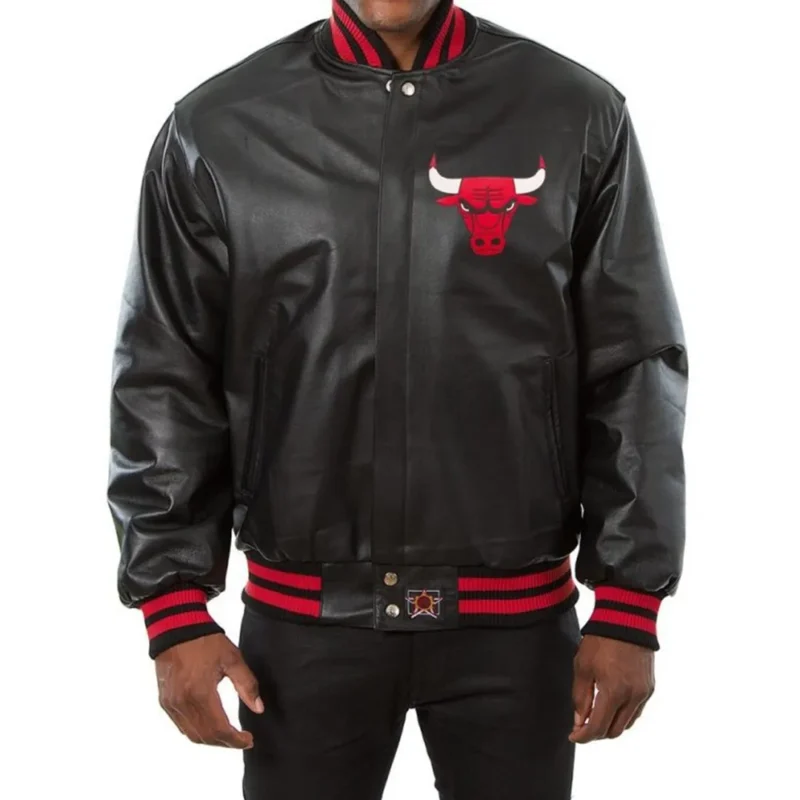 bulls-black-and-red-varsity-jacket