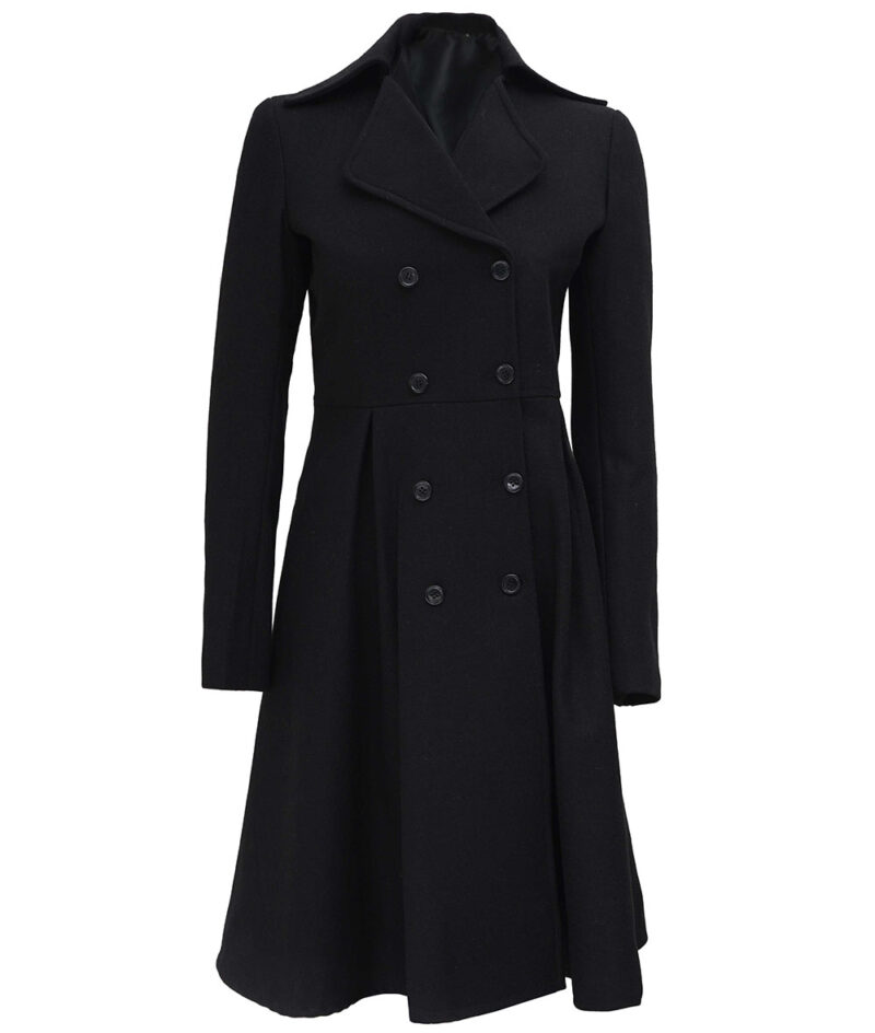 double-breasted-womens-black-wool-coat