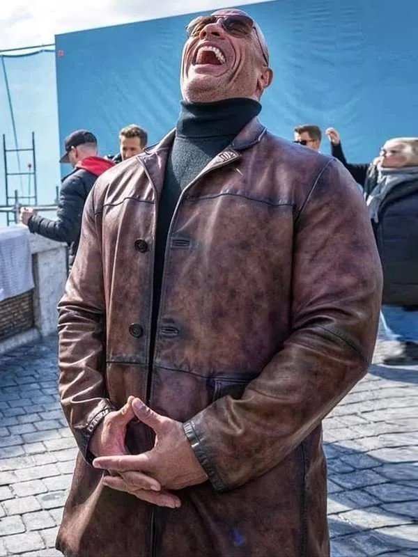 dwayne-johnson-red-notice-brown-leather-jacket