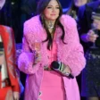 elle-king-pink-leather-coat