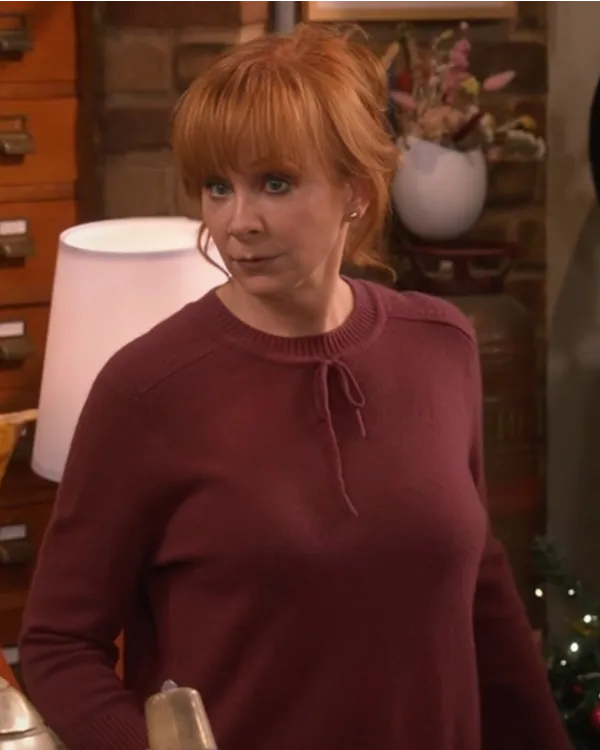 happys-place-reba-mcentire-burgundy-sweater-600x750