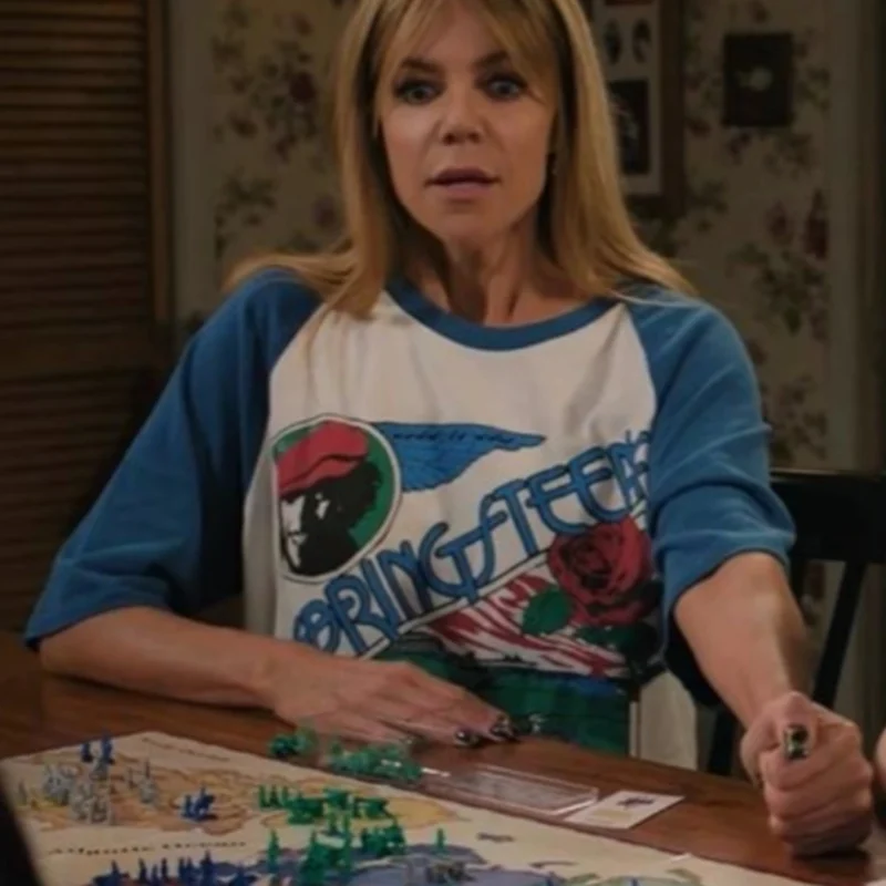 kaitlin-olson-blue-springsteen-t-shirt