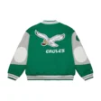 kylie-kelce-90s-philadelphia-eagles-letterman-jacket-2024