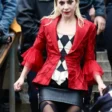 lady-gaga-joker-folie-a-deux-harley-quinn-red-blazer