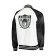 las-vegas-raiders-clean-up-throwback-white-and-black-varsity-jacket