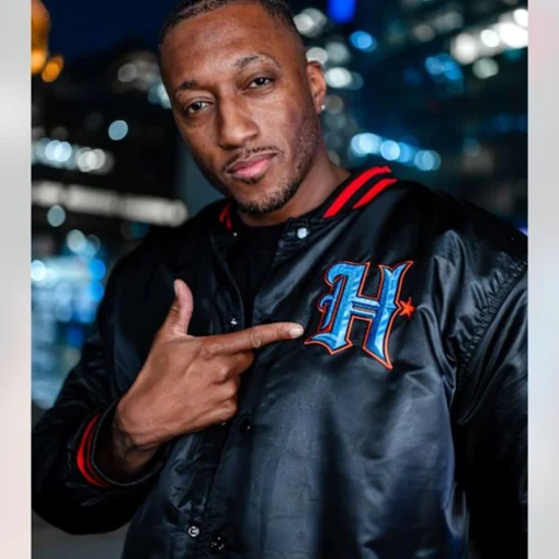 lecrae-houston-texans-black-bomber-satin-jacket