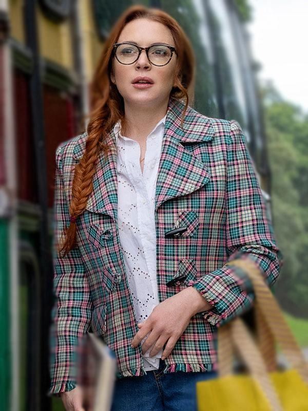 lindsay-lohan-plaid-jacket