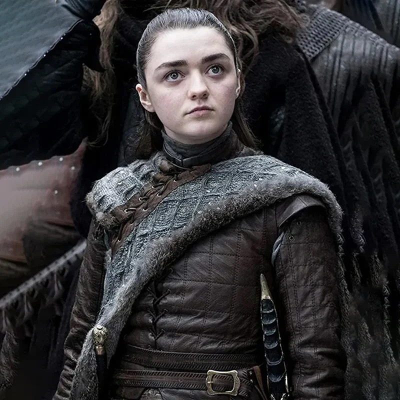 maisie-williams-game-of-thrones-arya-stark-leather-jacket