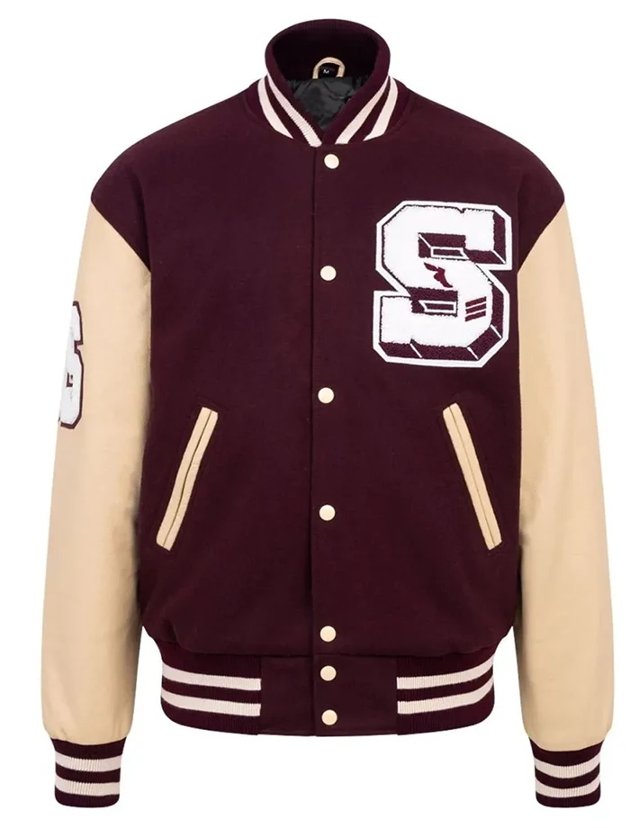 maroon-and-beige-stadium-varsity-jacket