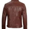 mens-harrington-collar-brown-vintage-leather-jacket