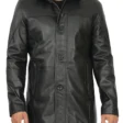mens-tall-black-leather-car-coat-34-length-coat