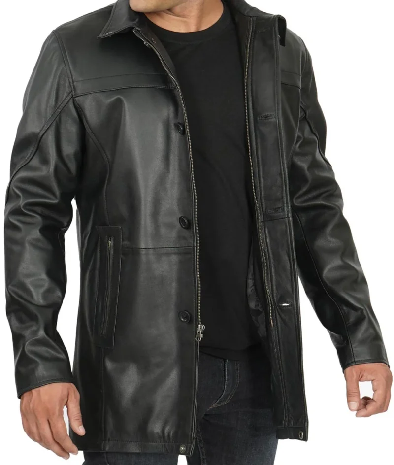 mens-tall-black-leather-car-coat