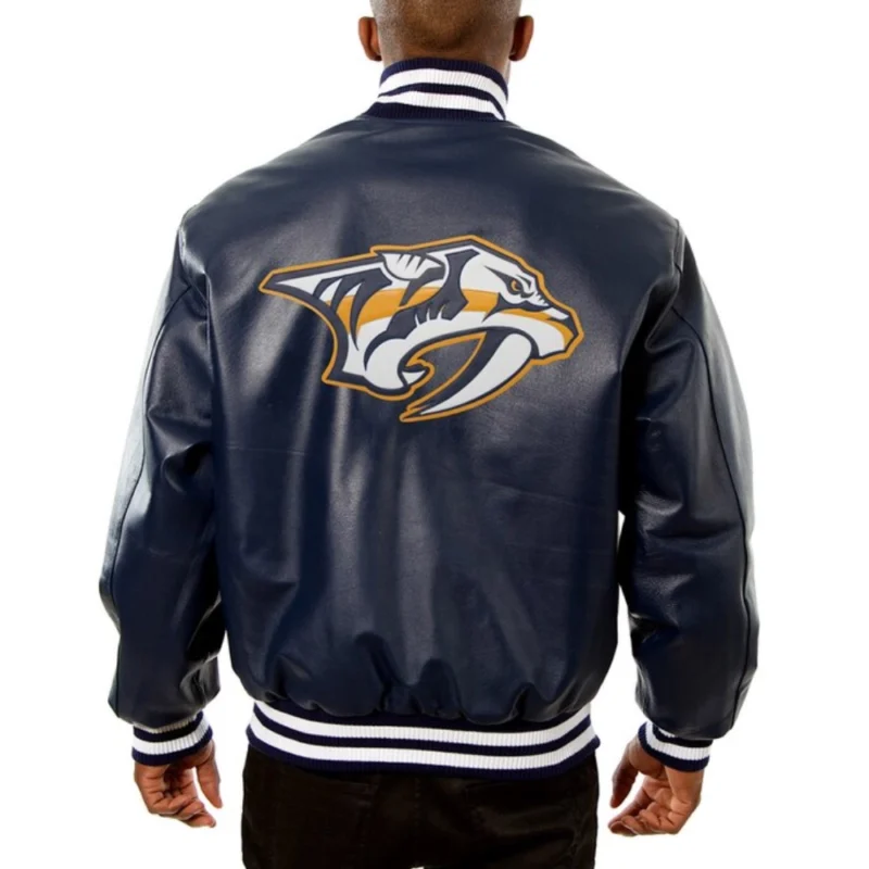 nashville-predators-rib-knitted-leather-varsity-navy-jacket