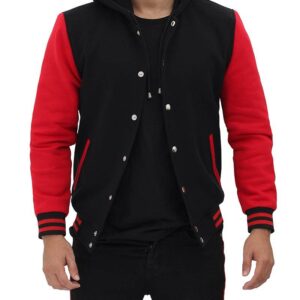 red-and-black-hooded-varsity-jacket