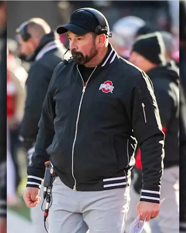 ryan-day-ohio-state-buckeyes-black-bomber-jacket-600x750