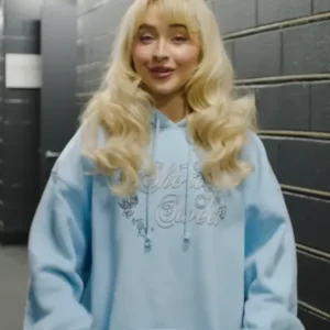 sabrina-carpenter-short-n-sweet-blue-hoodie