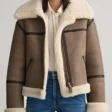 taylor-swift-brown-shearling-leather-jacket