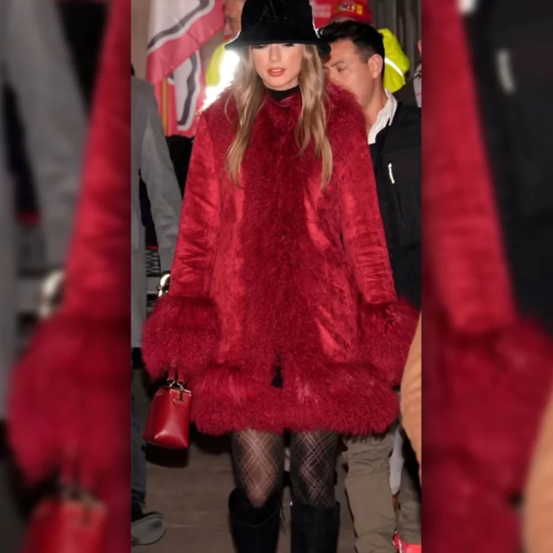 taylor-swift-chiefs-fur-game-red-coat