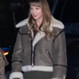 taylor-swift-shearling-jacket-brown