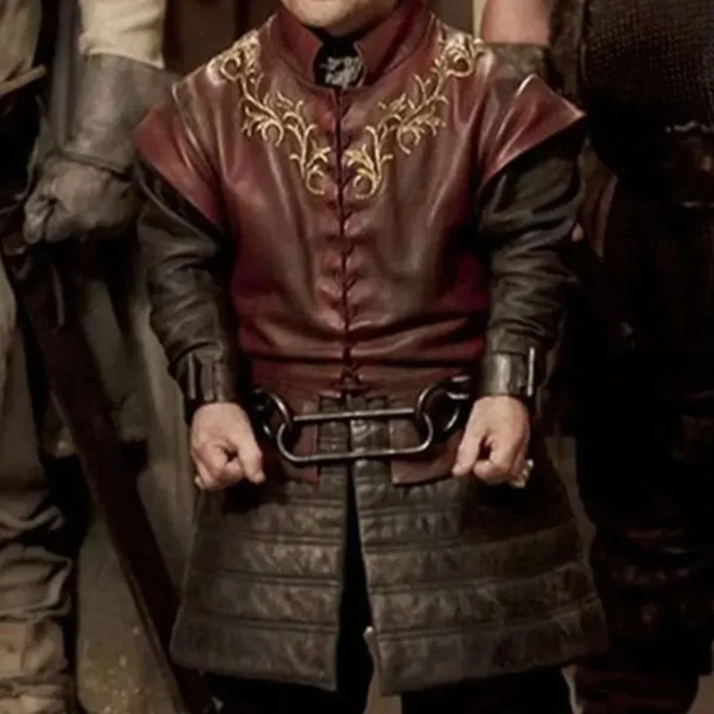 tyrion-lannister-game-of-thrones-maroon-leather-vest