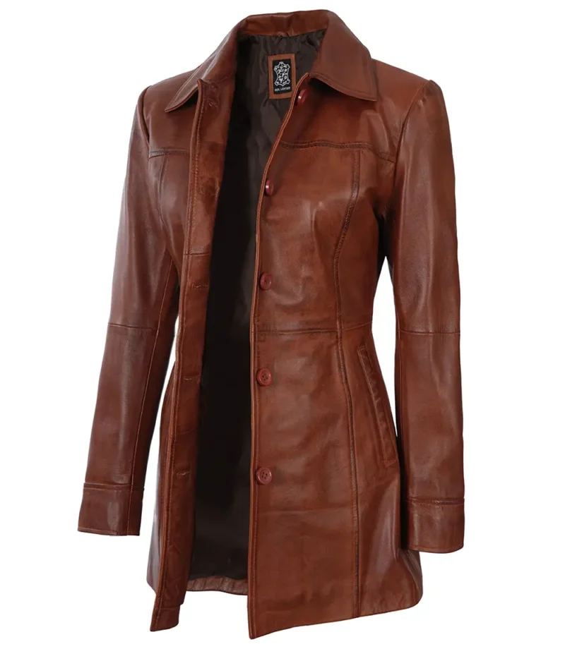 womens-leather-car-coat