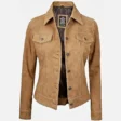 womens-light-brown-suede-trucker-jacket