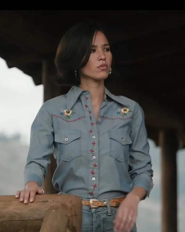 yellowstone-season-05-monica-dutton-floral-shirt